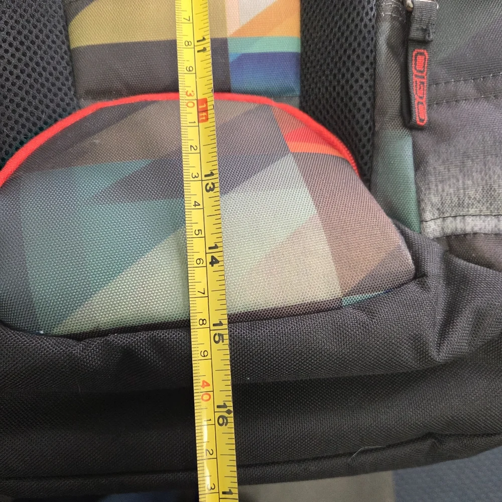 OGIO Urban Large 17” Laptop Backpack Black Spectrometric Multicolor Pattern - Picture 11 of 13